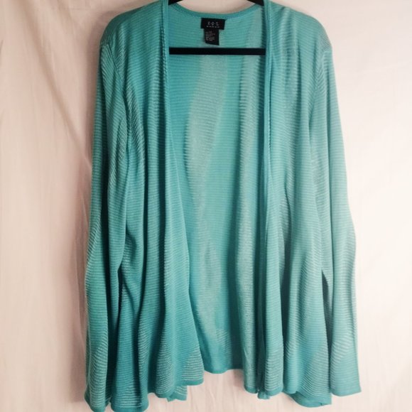 Womens 2X R Q T Wavelength Knit Cardigan Sweater - Picture 15 of 16